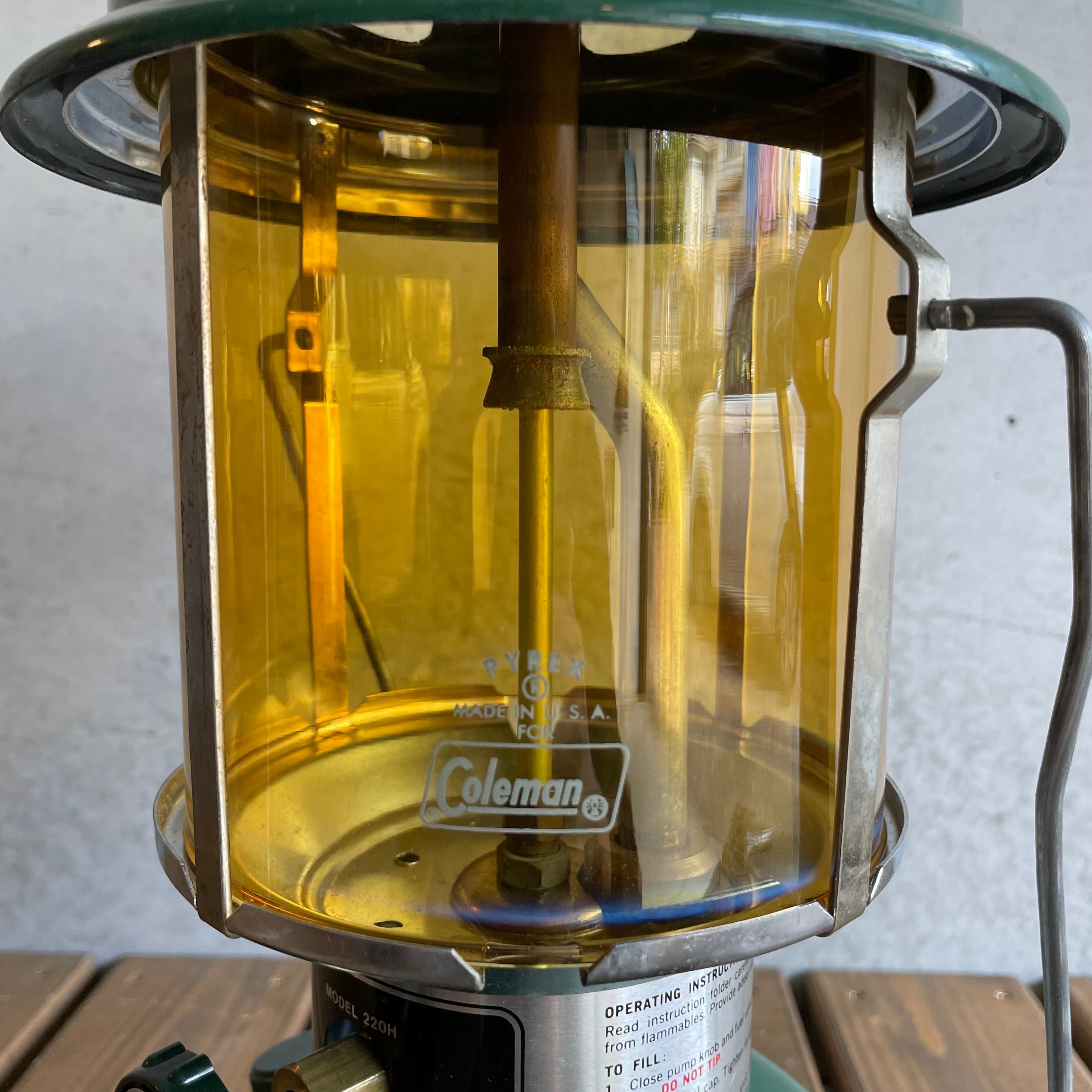 コールマン 220H 1973年9月 デッドストック ツーマントル ランタン
