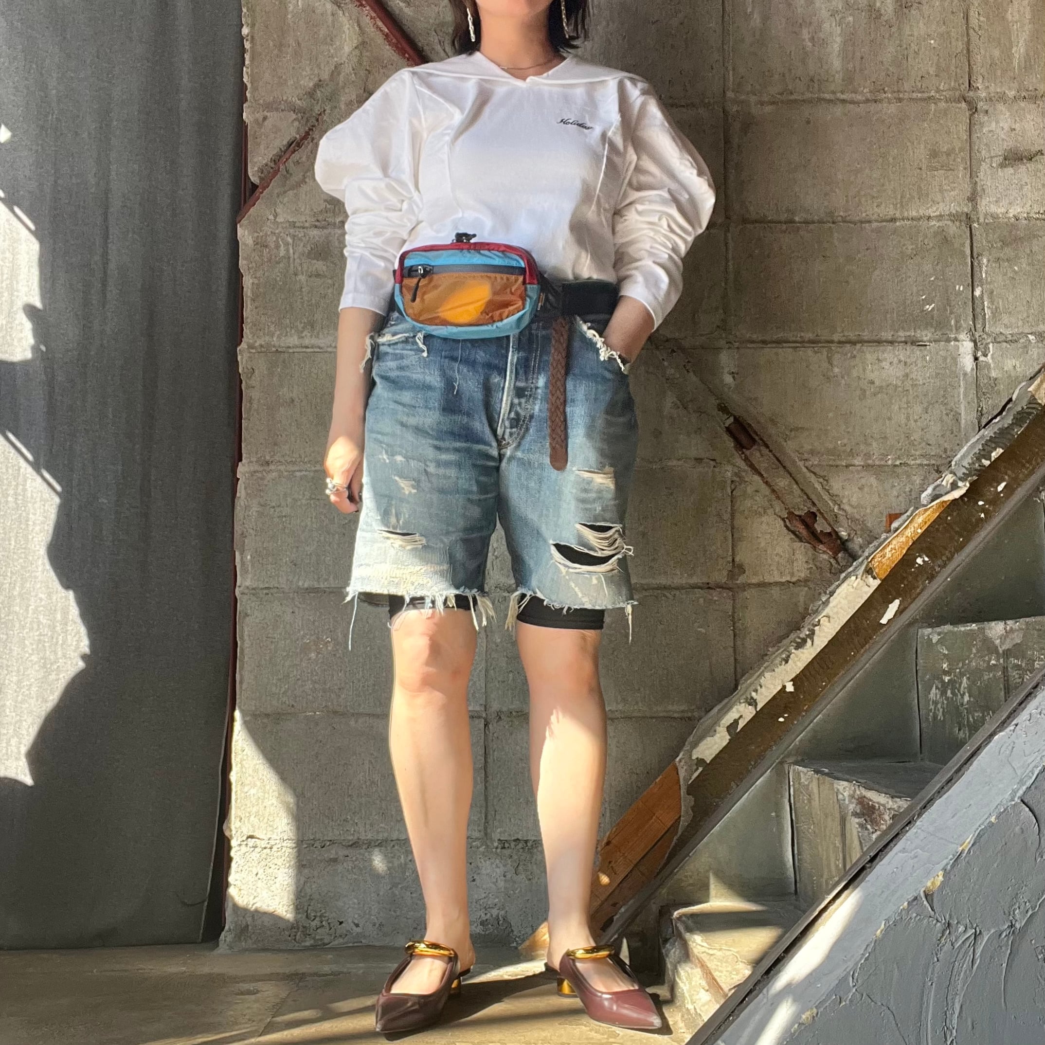 HOLIDAY】 HOLIDAY PACKABLE MINI WAIST BAG（CRAZY） | olaf
