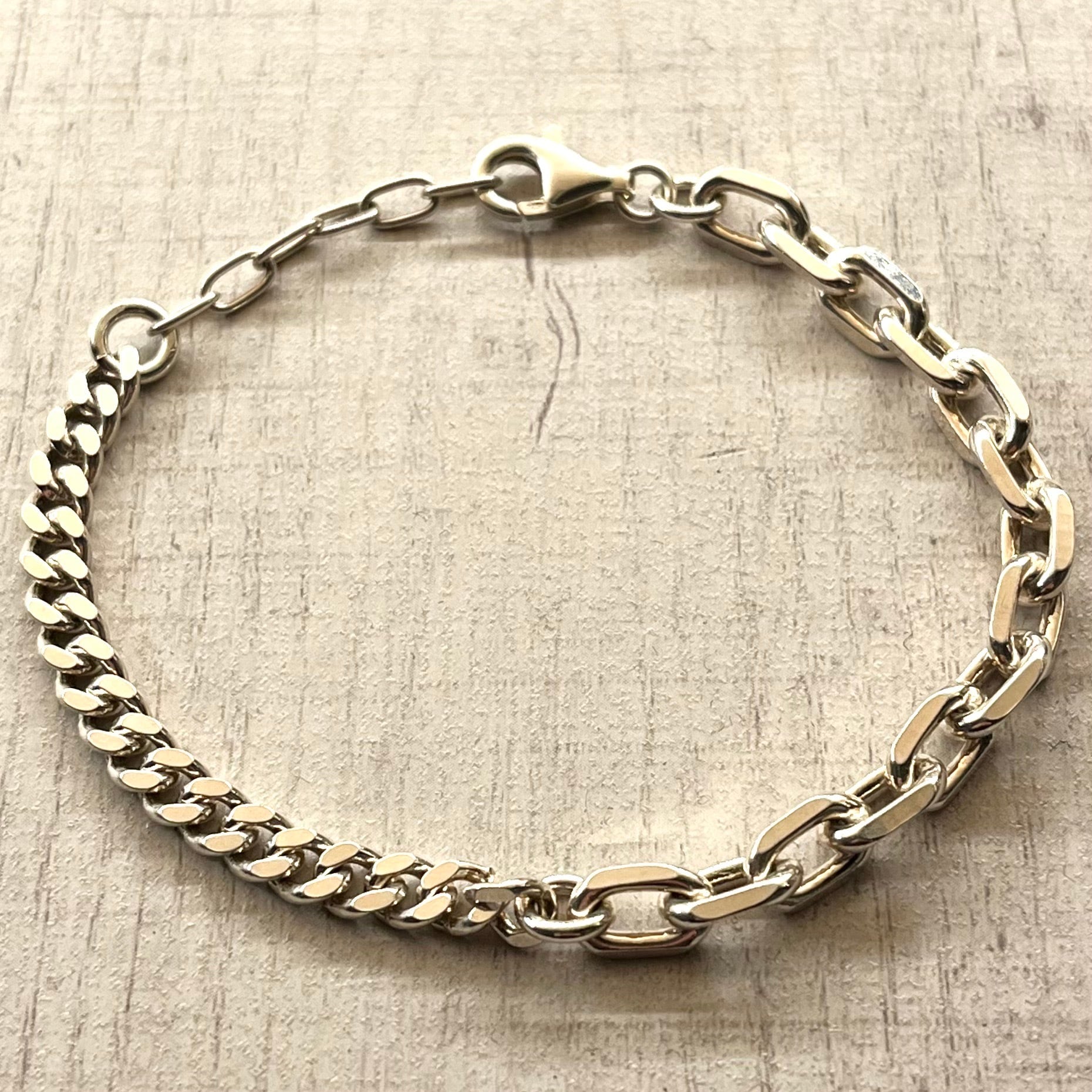 Taxco vintage silver × 真鍮 バングル Mexico925 【公式通販】