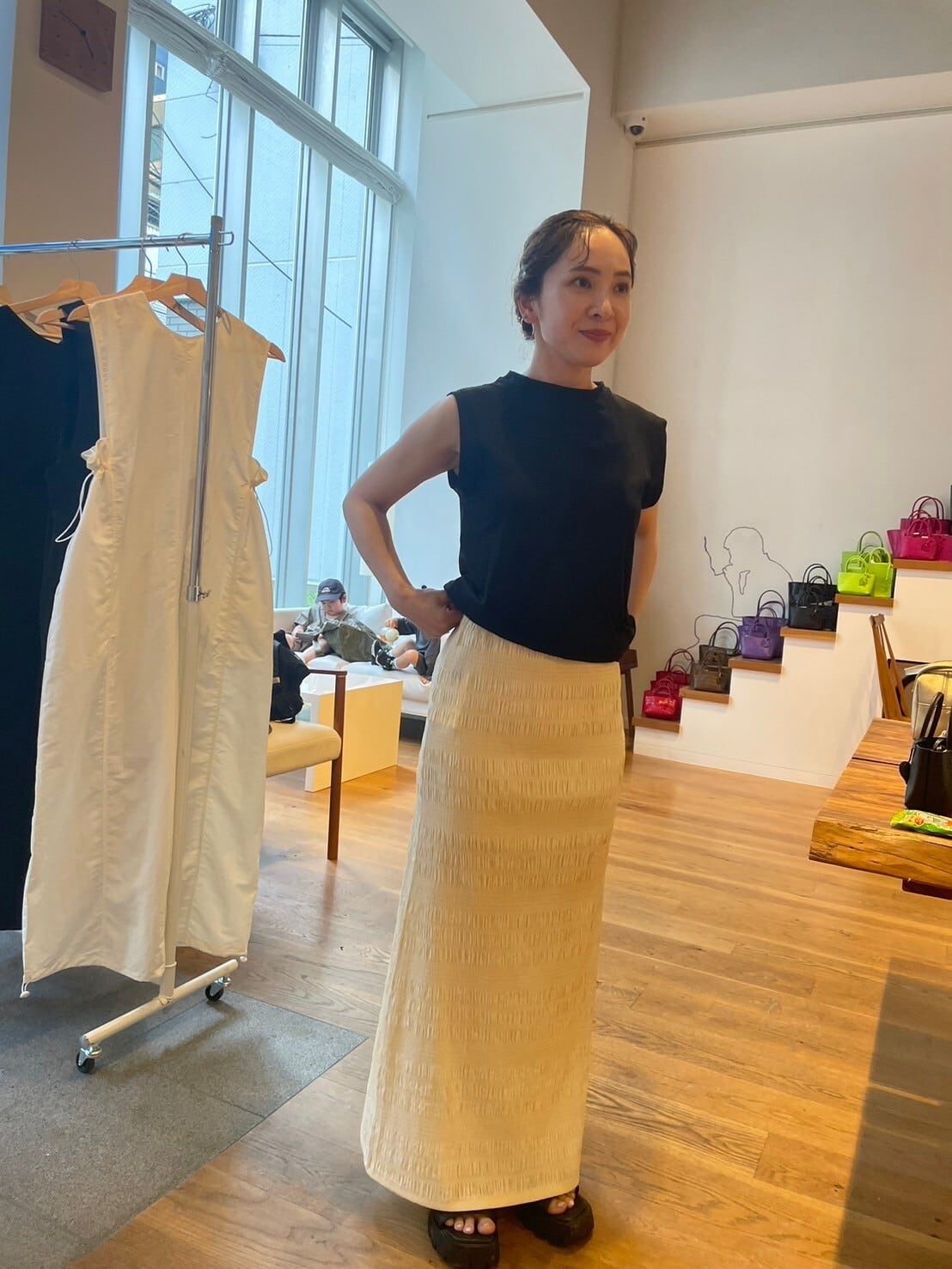 shirring skirt
