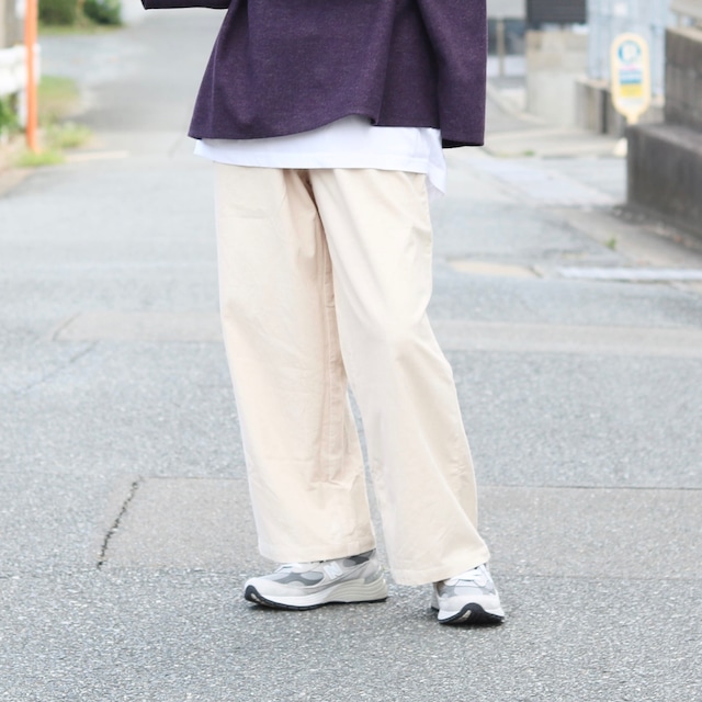 コーデュロイ イージーパンツ