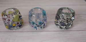 ハーバリウム歯ブラシスタンド　～ブルー系～