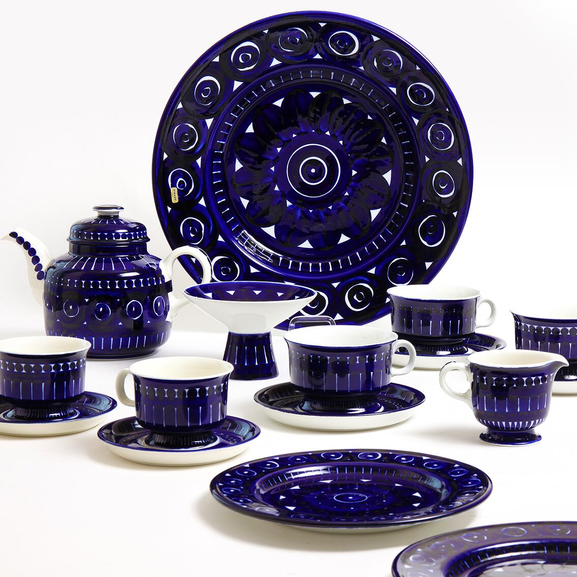 ARABIA アラビア Valencia バレンシア 195mm皿 - 39 北欧ヴィンテージ