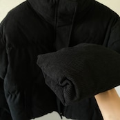 【受注予約:11月上旬入荷予定】中綿コーデュロイドロストBZ/ブラック