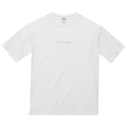 NEW ロゴTシャツ【white×lamne】