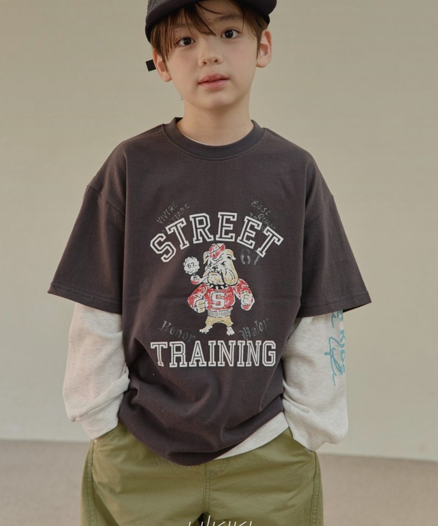 《送料無料》予約:ストリート半袖T【HIKIKI】※ジュニアサイズ