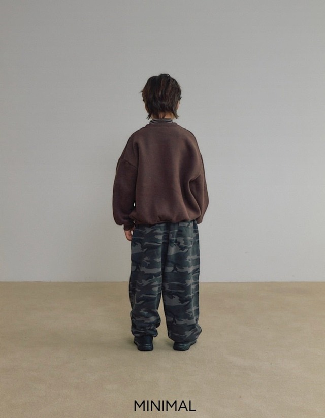 ふかふかカモジョガーパンツ ※ジュニアsize 【MINIMAL】