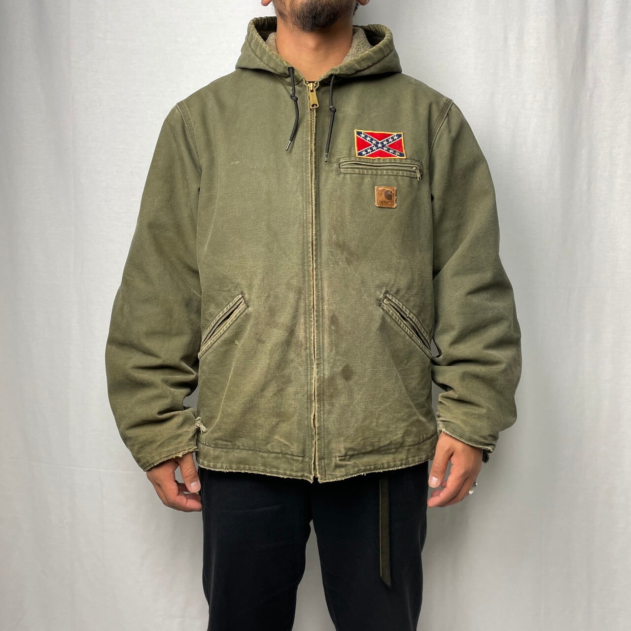 00年代 Carhartt カーハート ダック地 シエラジャケット ワーク  