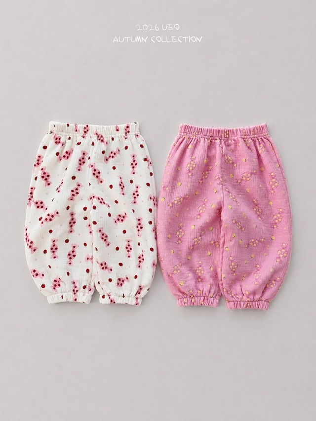 送料無料【予約】UEO/Sweet Gather Pants/Jr