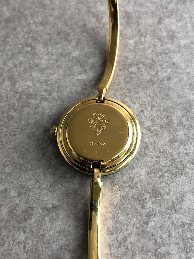 GUCCI グッチ 腕時計 ゴールド チェンジベゼル ステンレススチール クウォーツ 11/12.2 vintage ヴィンテージ オールド r3trkw