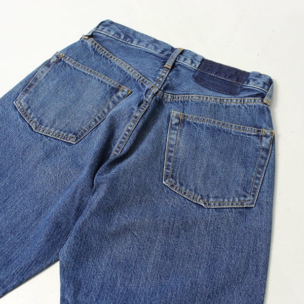 SALE] awasa アワサ 5ポケットテーパードダメージデニム aws2-05002