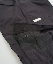 【#Re:room】SATIN NYLON WIDE CARGO PANTS［REP240］