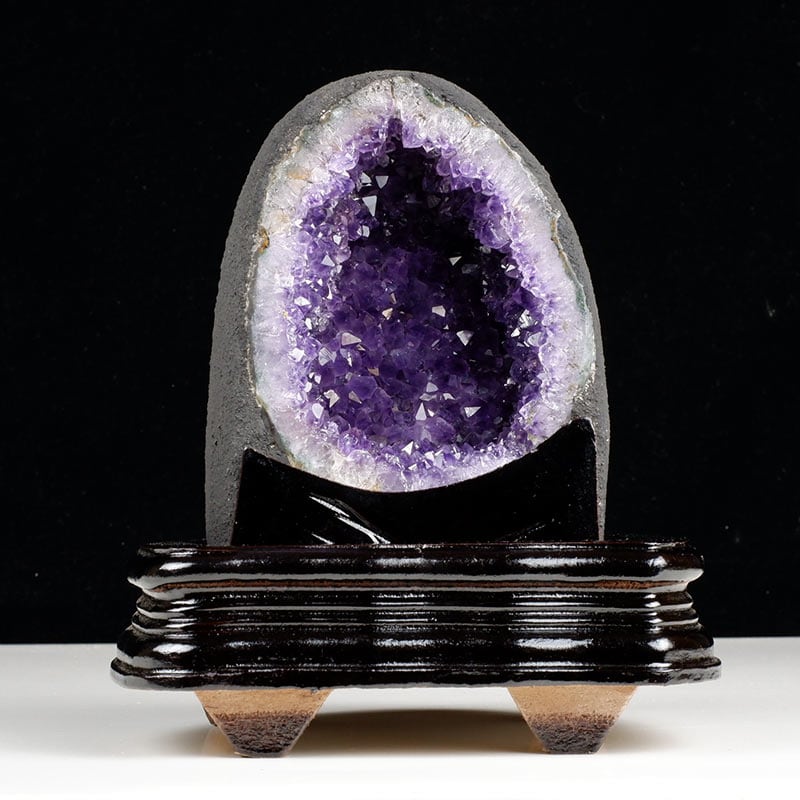 2.1Kg アメジスト ドーム ウルグアイ産 アメジストドーム アメジスト 原石 ジオード 台座付属 一点物 174-2080