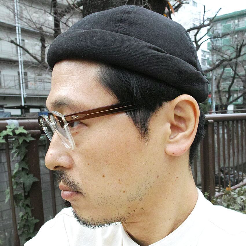 JULIUS TART OPTICAL / AR / ブリッジ:22mm / Brown Crystal Brow