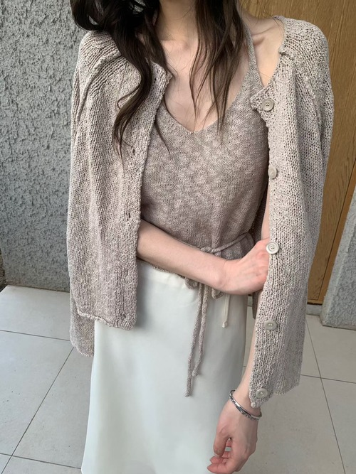 (予約) poster / Jenny cardigan 4color