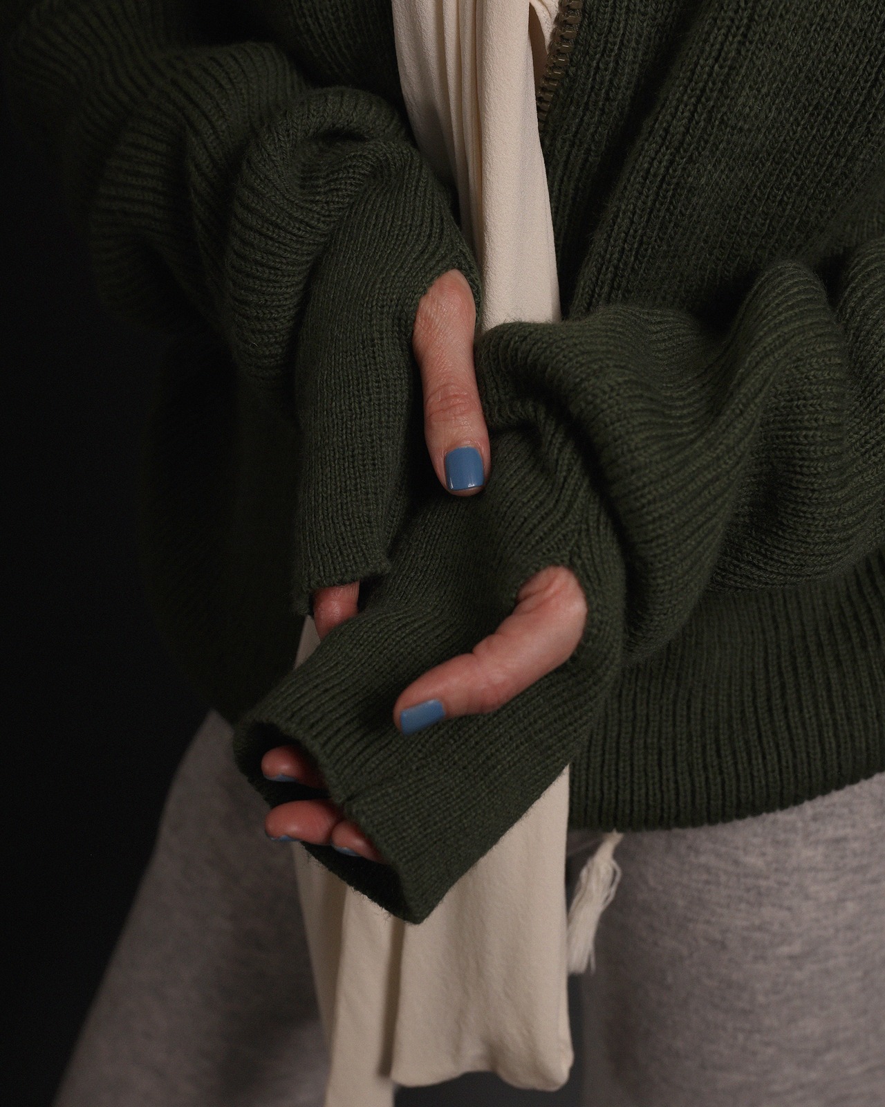 1970-80’s Military / Driving Knit Cardigan