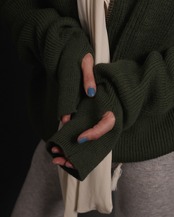 1970-80’s Military / Driving Knit Cardigan