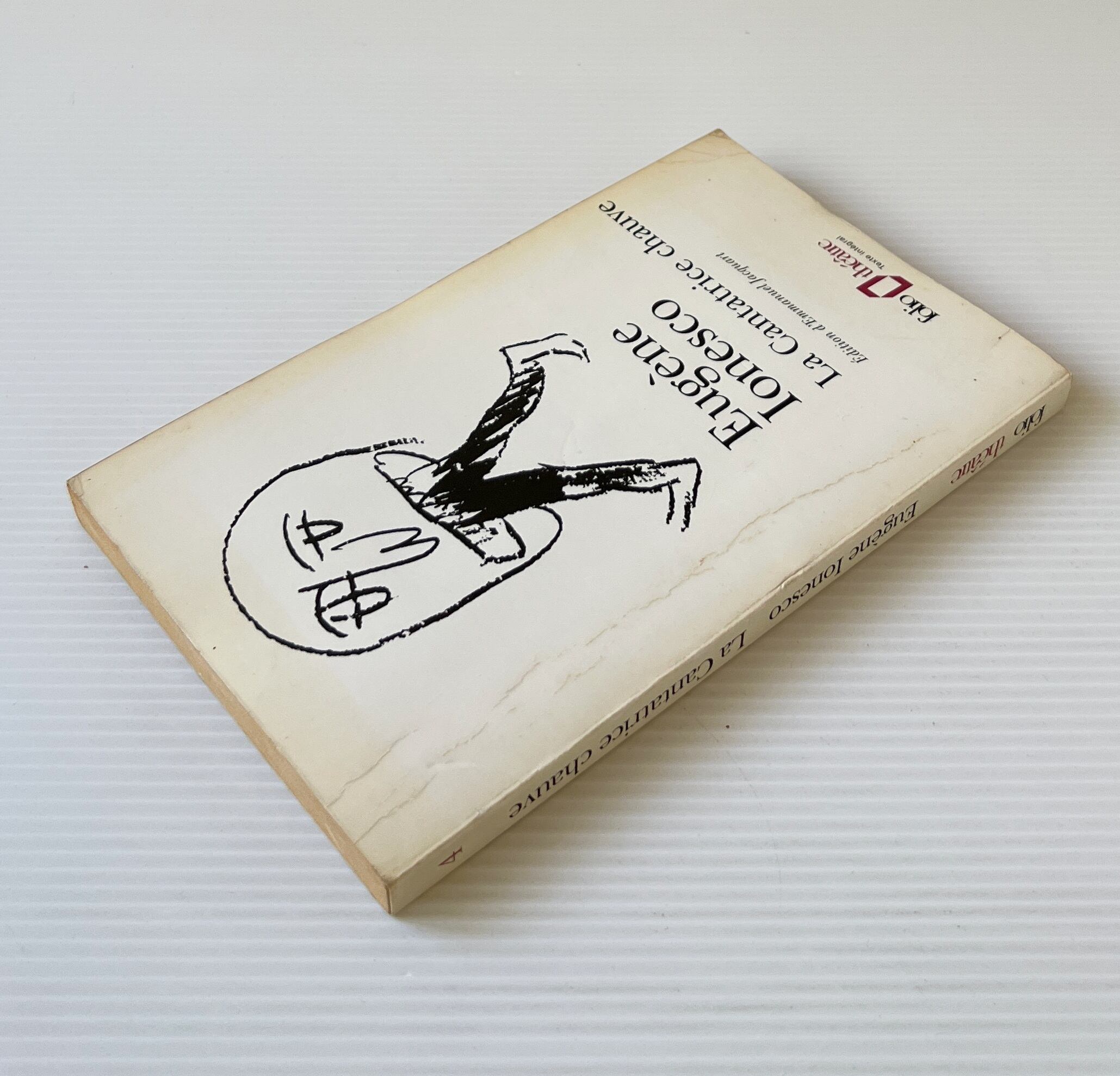La Cantatrice chauve <Folio theatre> 禿の女歌手 / Eugene Ionesco ウジェーヌ・イヨネスコ / Gallimard