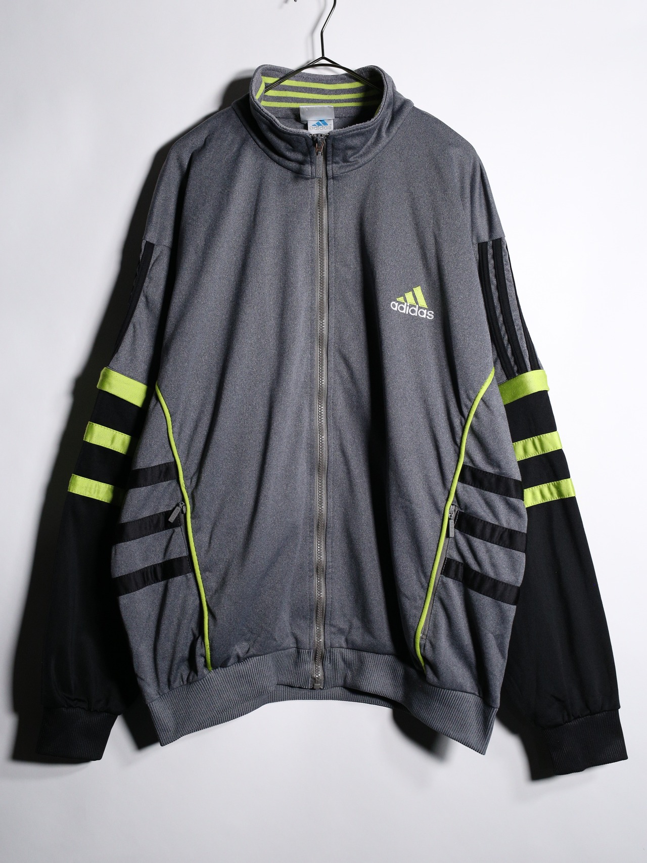 "adidas" multi 3-stripes and back logo design track jacket - 8