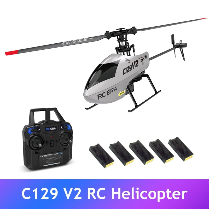 シングルローターヘリコプター 4チャンネルリモートコントロール C129V2