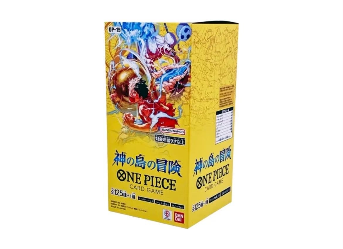 ワンピースカードゲーム 神の島の冒険1box テープカット ONE PIECE