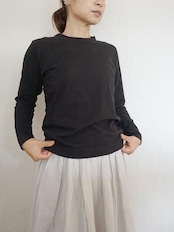 homspun (ホームスパン)天竺Tシャツ 長袖