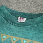 kokopelli chemical wash print sweat