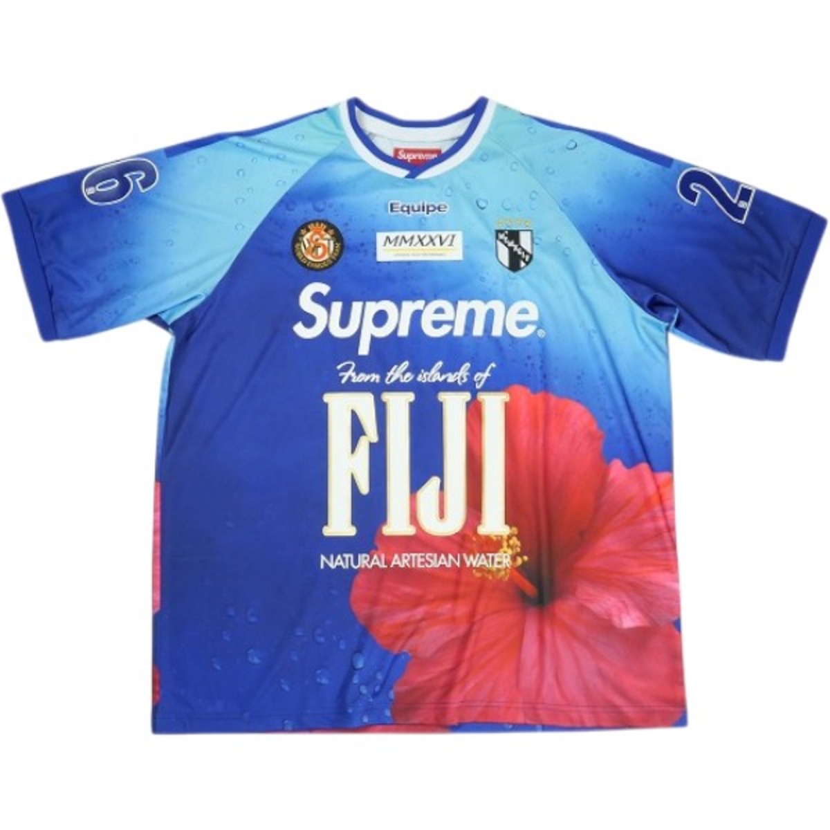 Size【M】 SUPREME シュプリーム ×FIJI 26SS Soccer Jersey Multicolor 