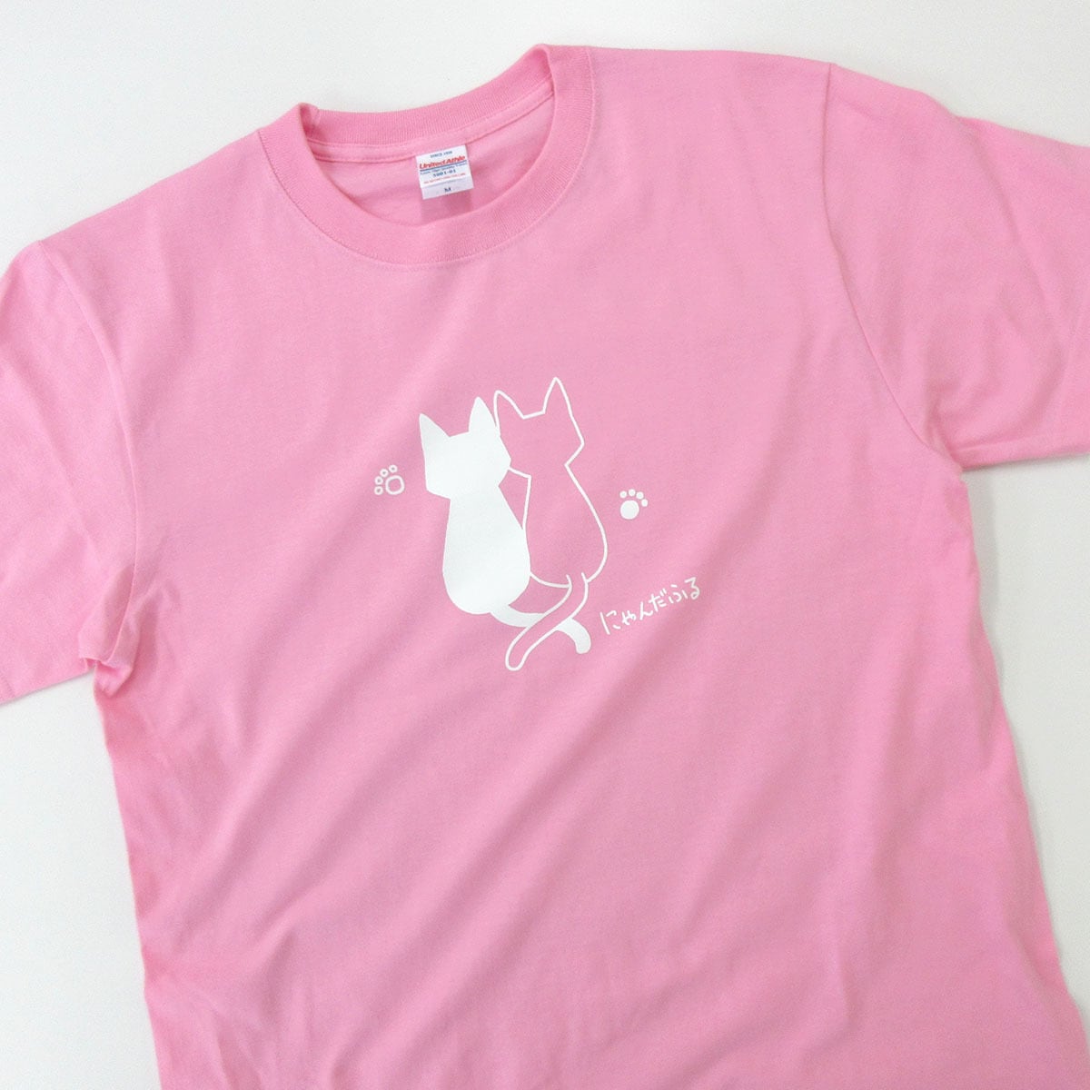 にゃんだふる ネコ 猫 Tシャツ cat07 猫服 ゆるキャラ ねこ柄 猫柄