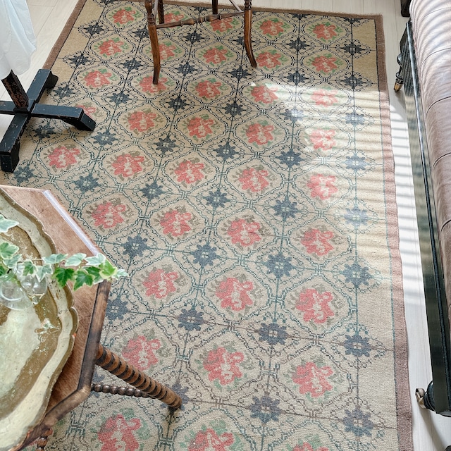 トルコ ヴィンテージラグ TR003 | イスパルタ | 147cm × 243cm