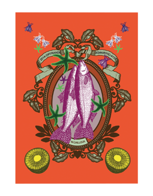 Michaël Cailloux　グリーティングカード　№67-21