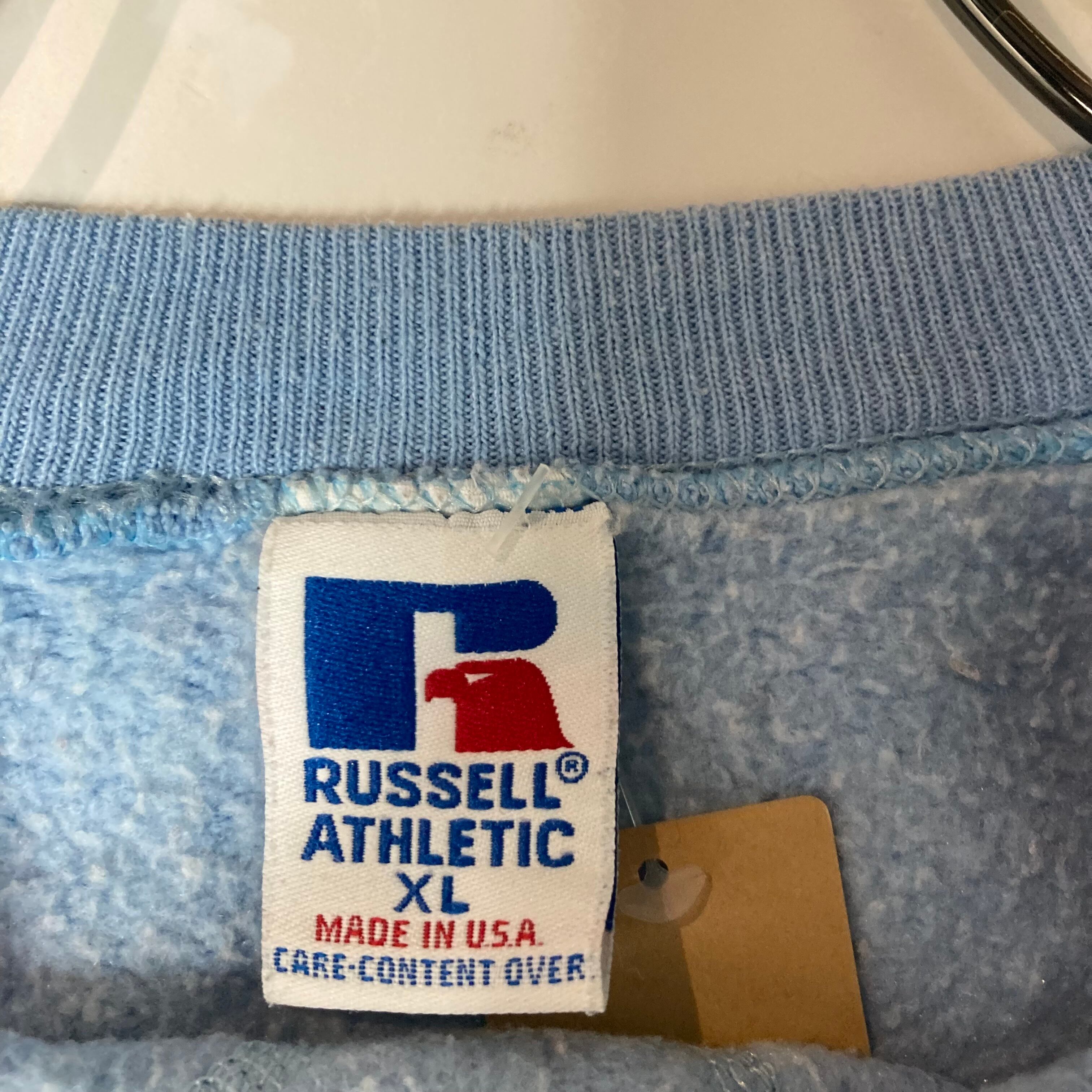 Made in USA】【リメイク】 ショート丈スウェット RUSSELL ATHLETIC XL 