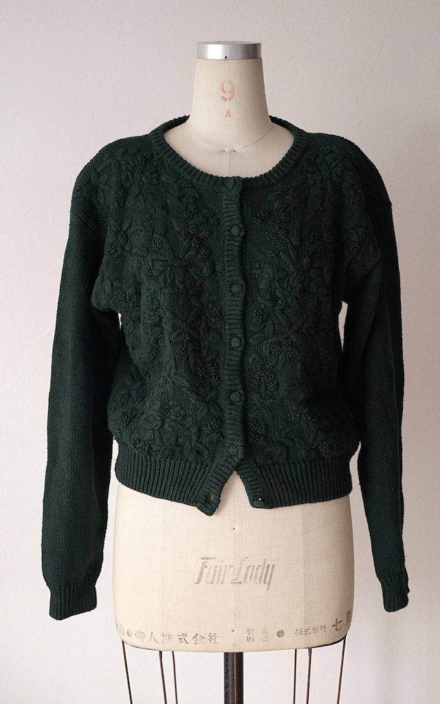 hand embroidered cardigan