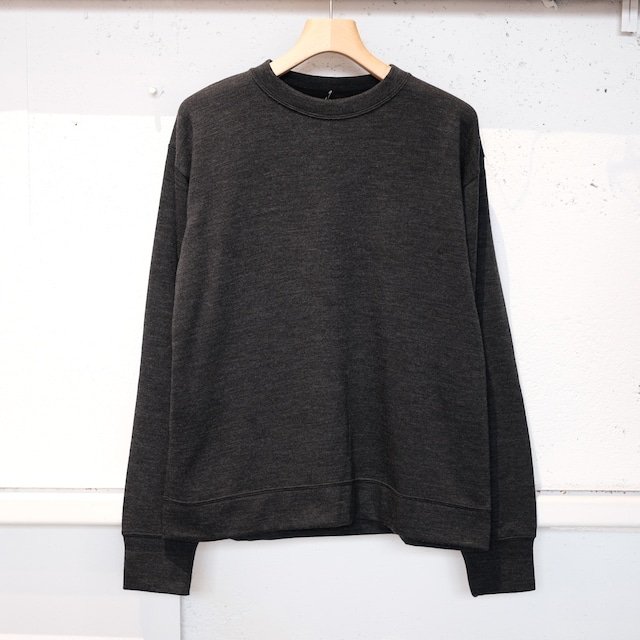 MITTAN<ミッタン>スーパー120'sウール裏毛トレーナー