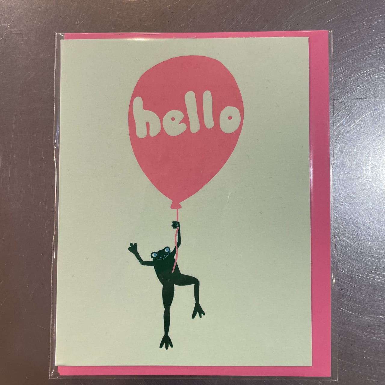 1973「ハローフロッグ」 グリーティングカード