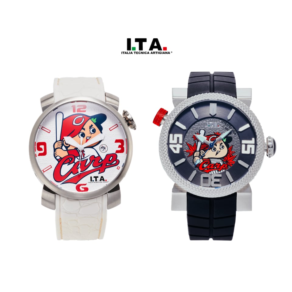 【広島東洋カープ】カープウォッチ第7弾　I.T.A.ピラータ（ブラック） カープグッズ ／国内正規品 腕時計