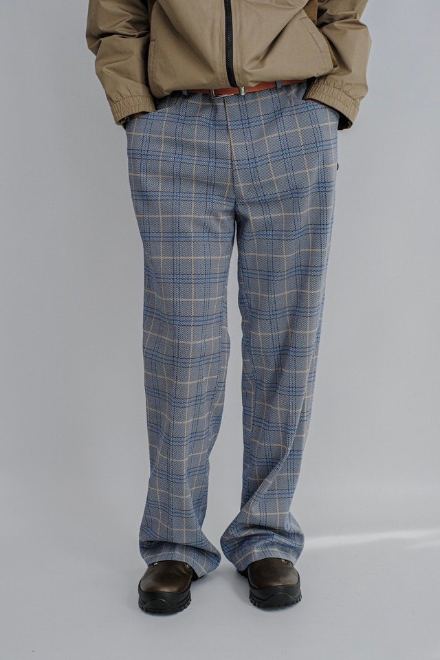 1980s check pants