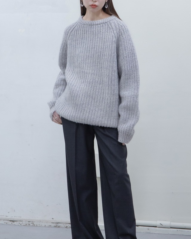 1990-00s chunky rib knit sweater