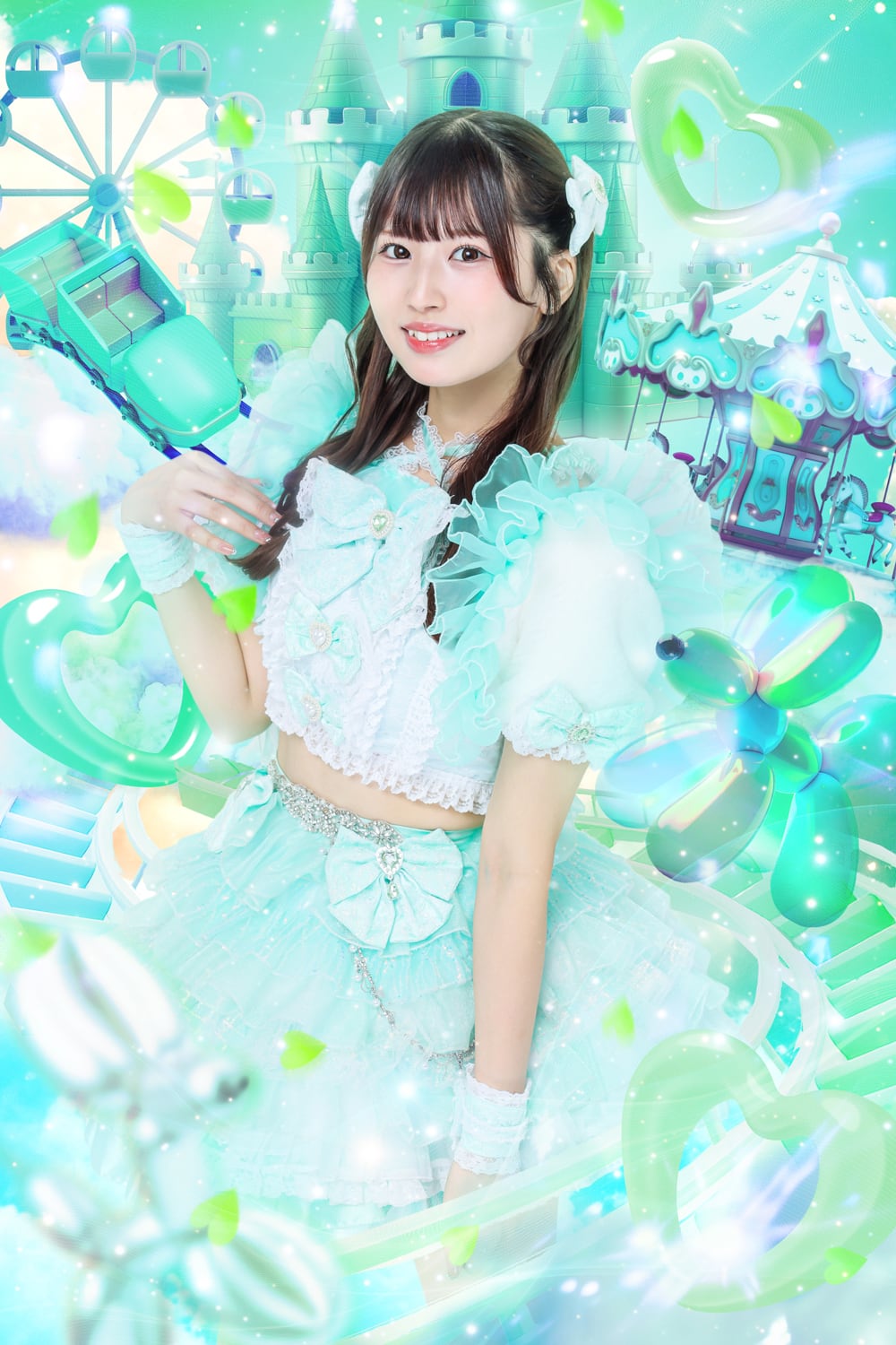 菜月ななAim卒業DECOチェキ