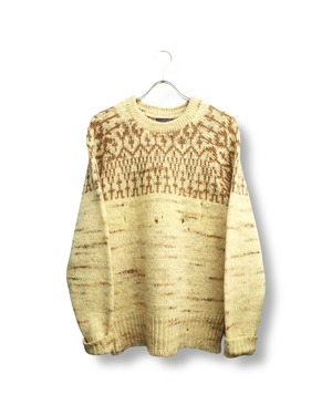 "PENDLETON" 70's Nordic pattern knit