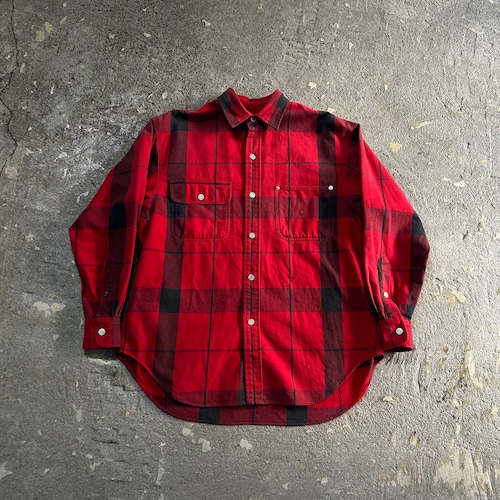 90s Ralph Lauren Authentic Dungarees flannel shirt【仙台店】