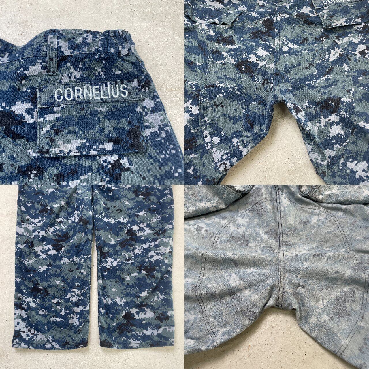 14年納品 米軍実品 US NAVY デジタルカモ 迷彩 ミリタリーカーゴパンツ