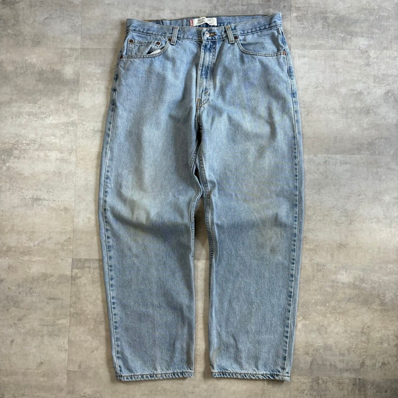 《実寸w35l29》levis550 バギーデニム No.1515