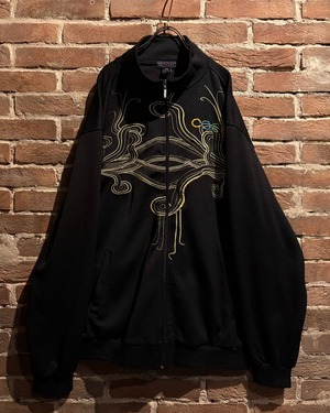 【Caka act3】“COOGI” Special Embroidery Loose Track Jacket