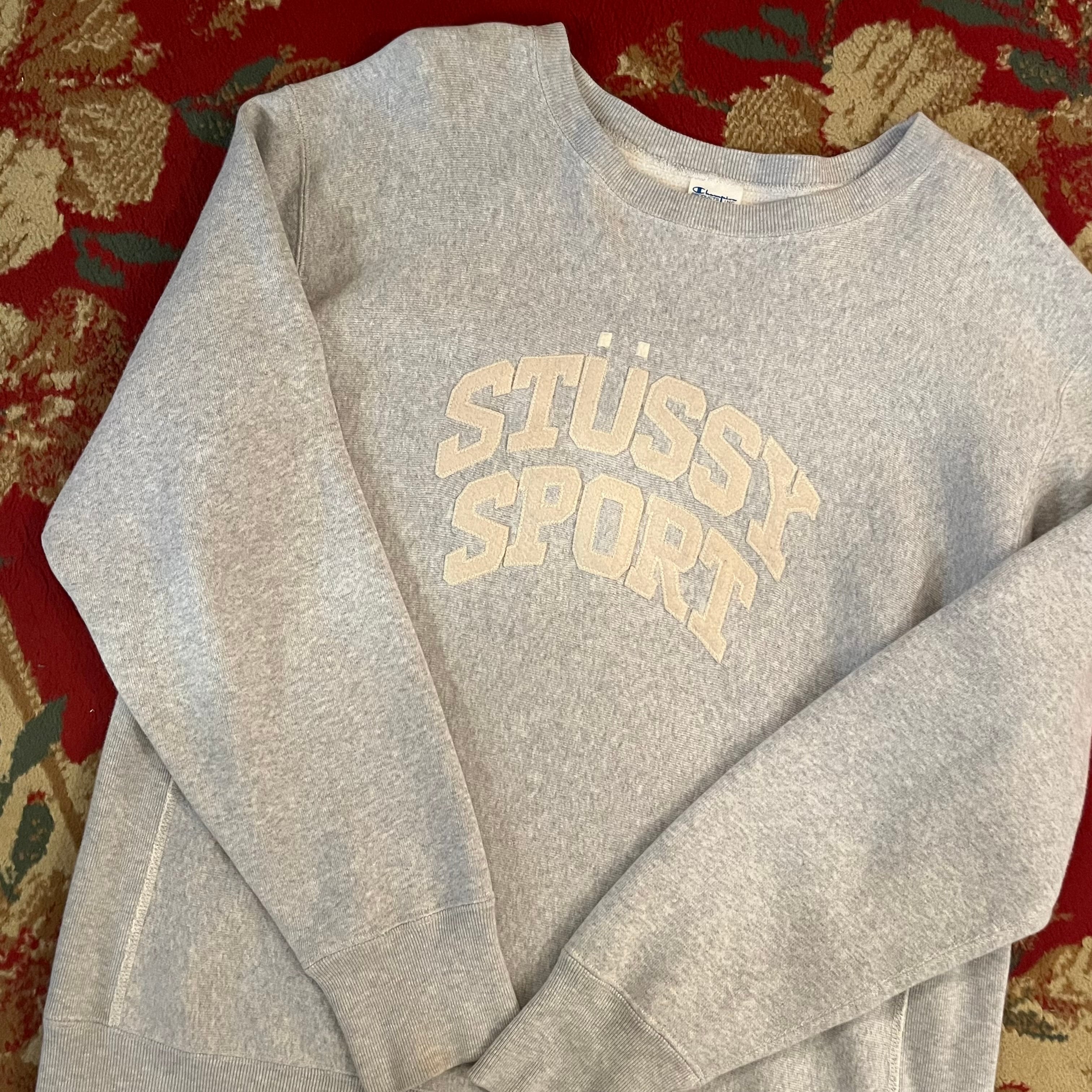 Stussy × Champion ステューシー チャンピオン コラボスウェット Stussy × Champion ステューシー チャンピオン コラボスウェット