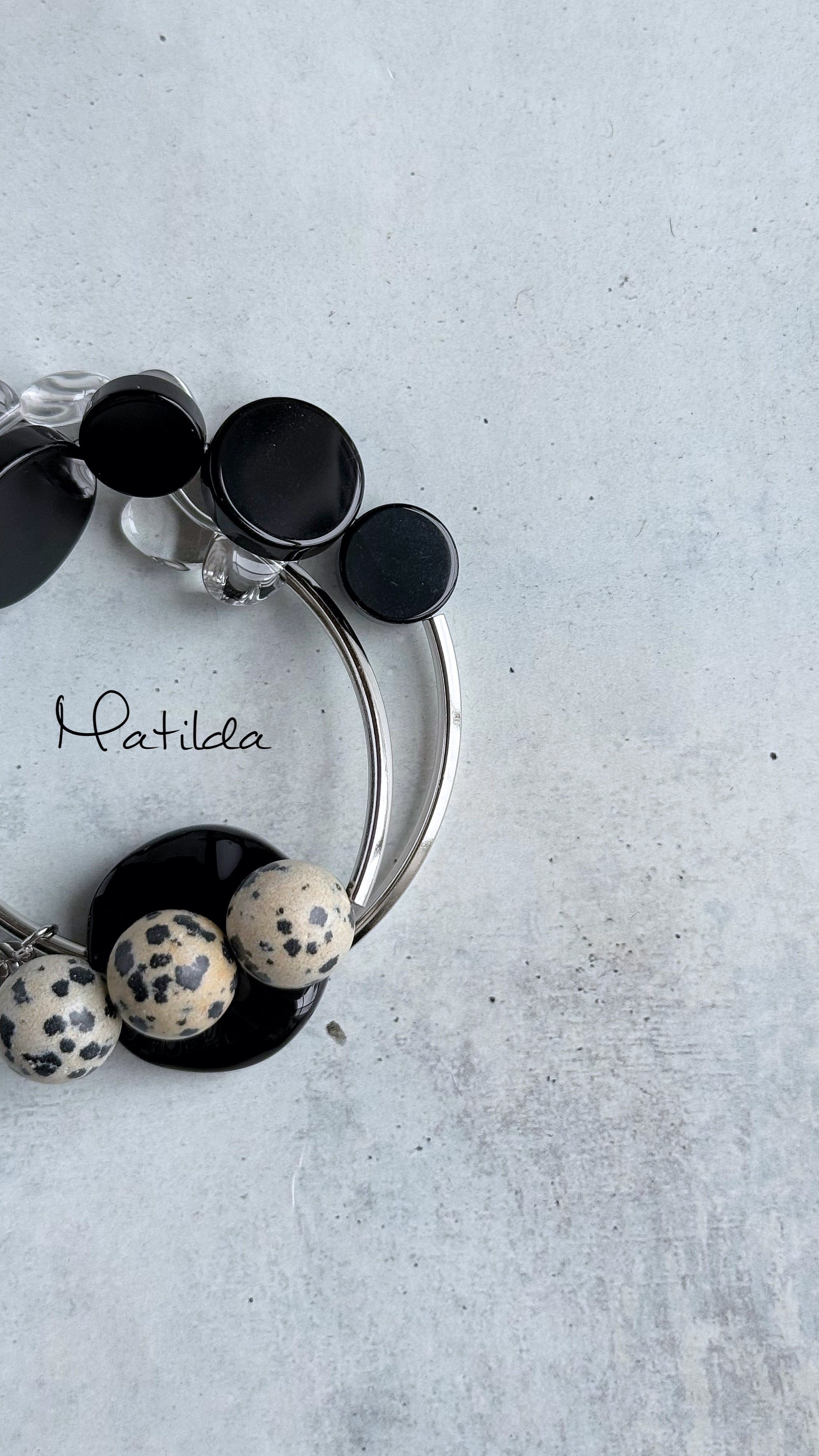 layered bracelet(モノトーン)