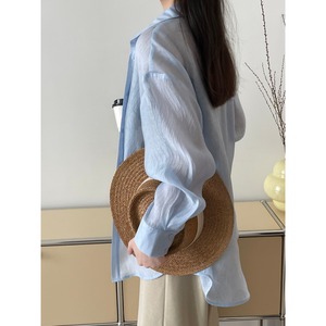 シアー オーバーサイズ シャツ 10029