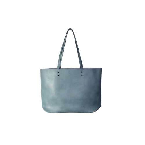 rough tote / pale blue