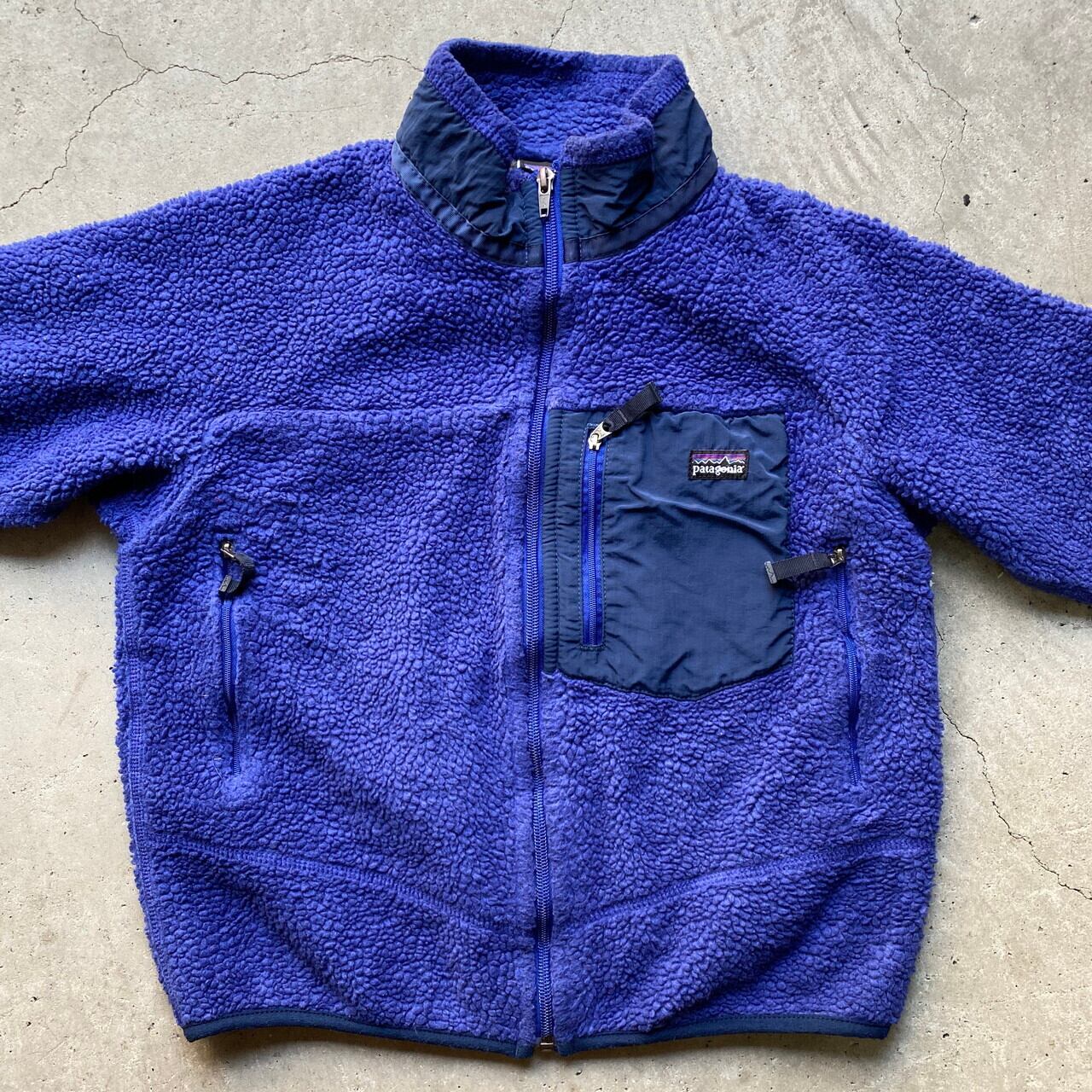 patagonia ボアジャケット キッズM ネイビー パタゴニア] キッズ・レトロX・ボマー・ジャケット 65415 レディース