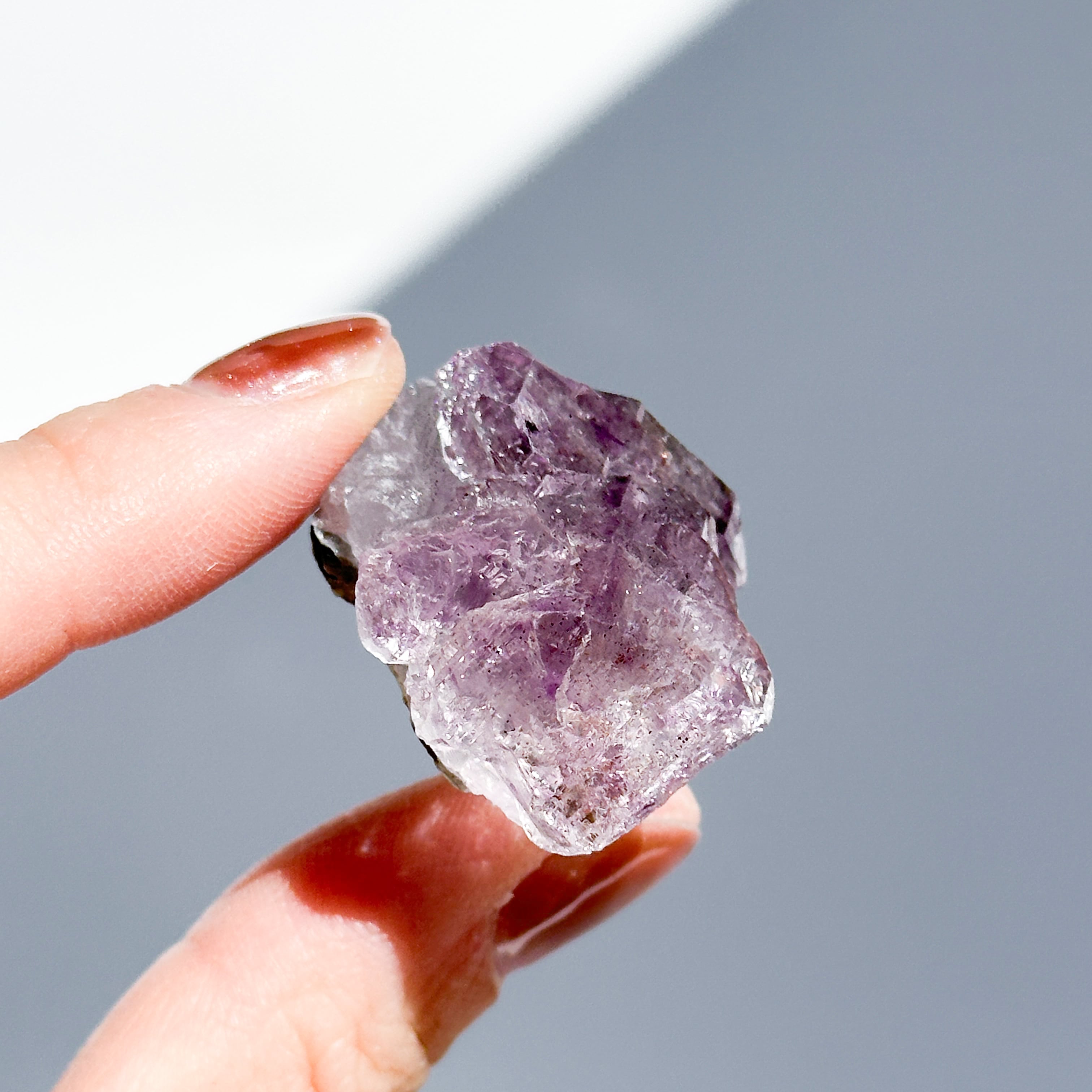 インド・カルール産アメジスト クラスター 43◇ Amethyst ◇天然石
